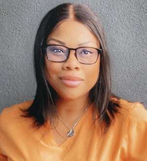 Photo of woman wearing glasses