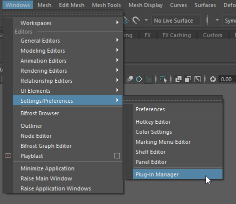 Maya Help, Graph Editor colors