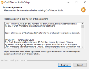 cds win installer license agreement