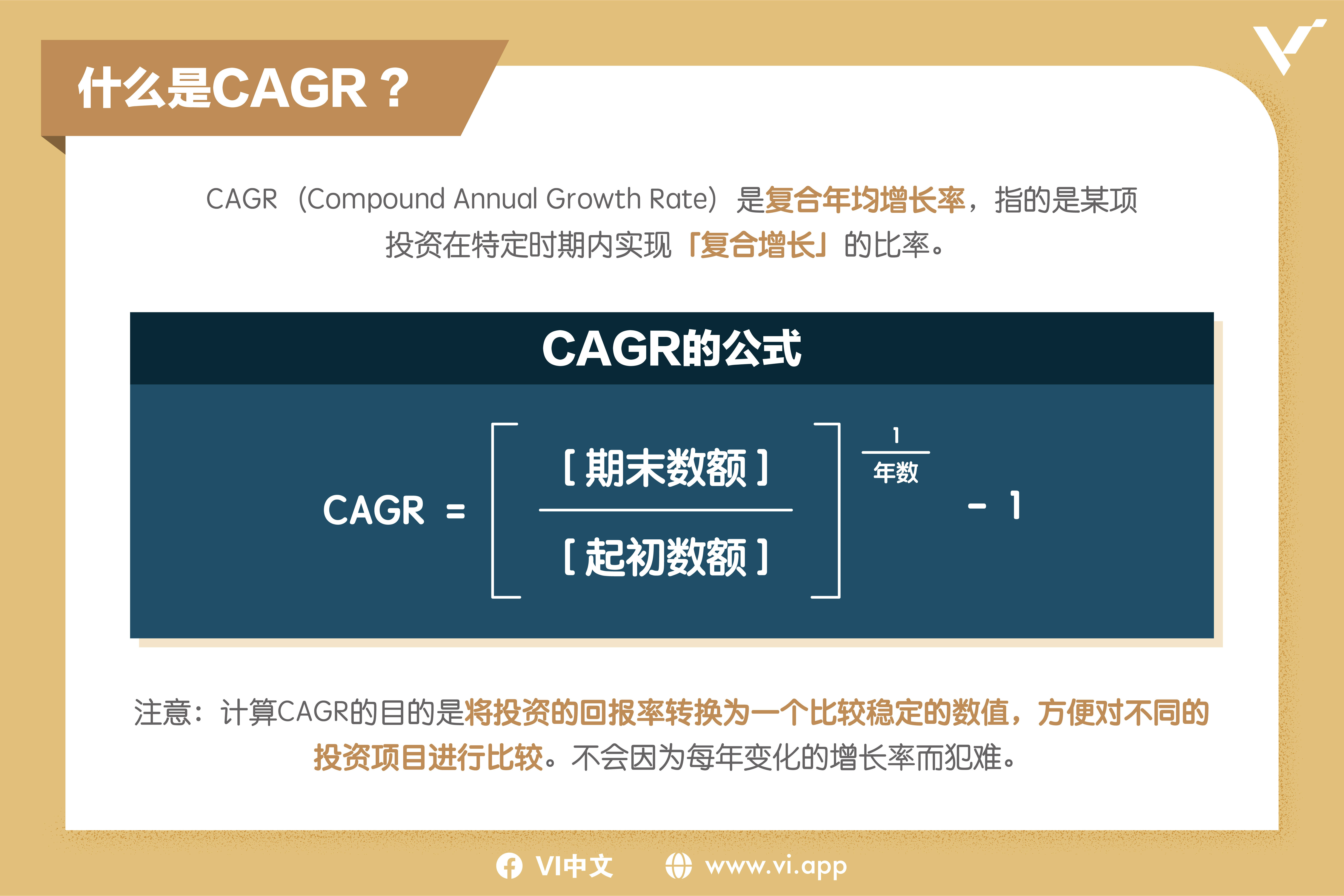 什么是CAGR？