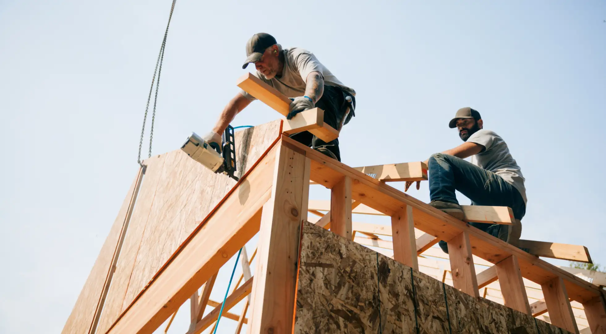 Will Trump's National Housing Emergency Lead To More Home Supply? A home being built