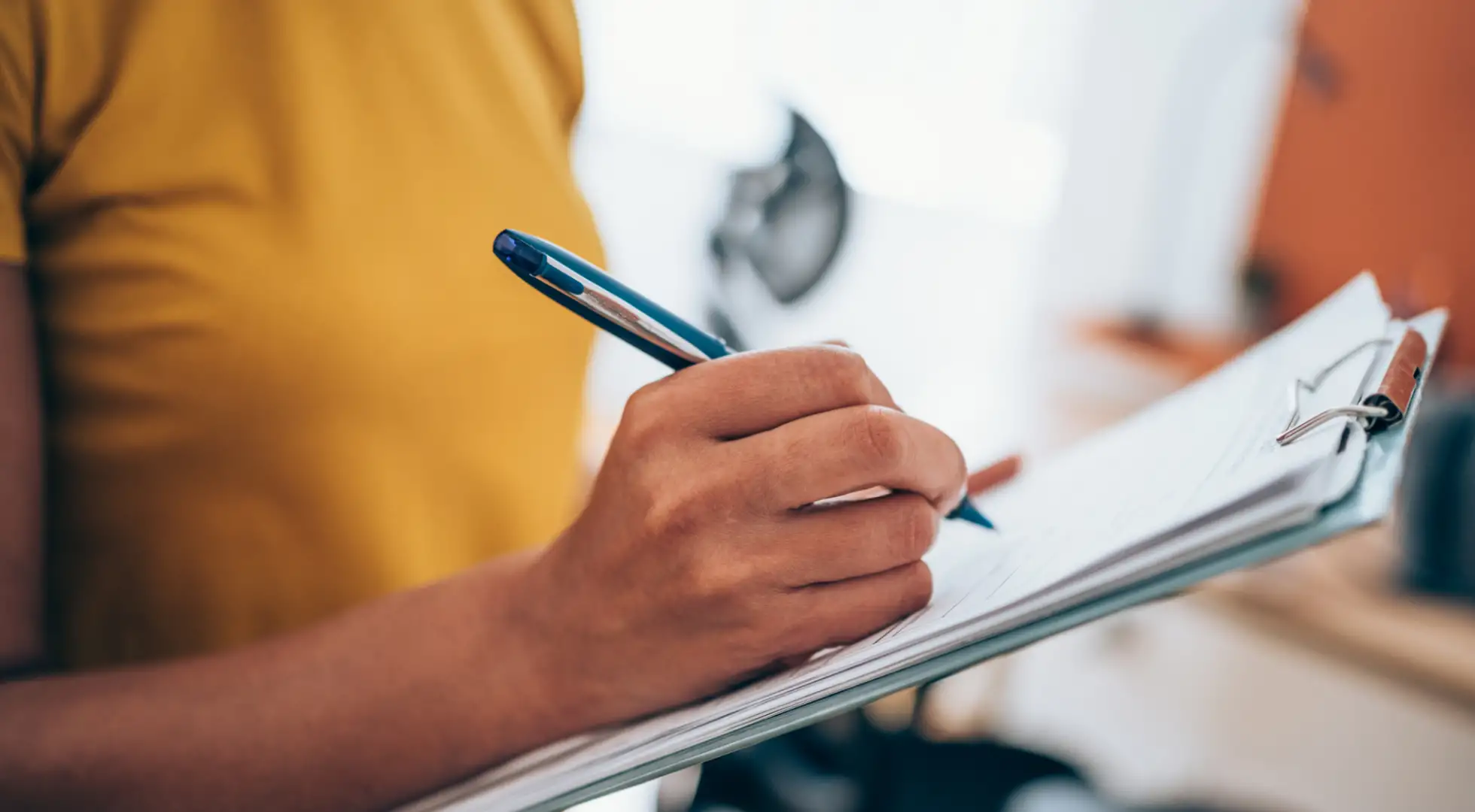 Person completing checklist