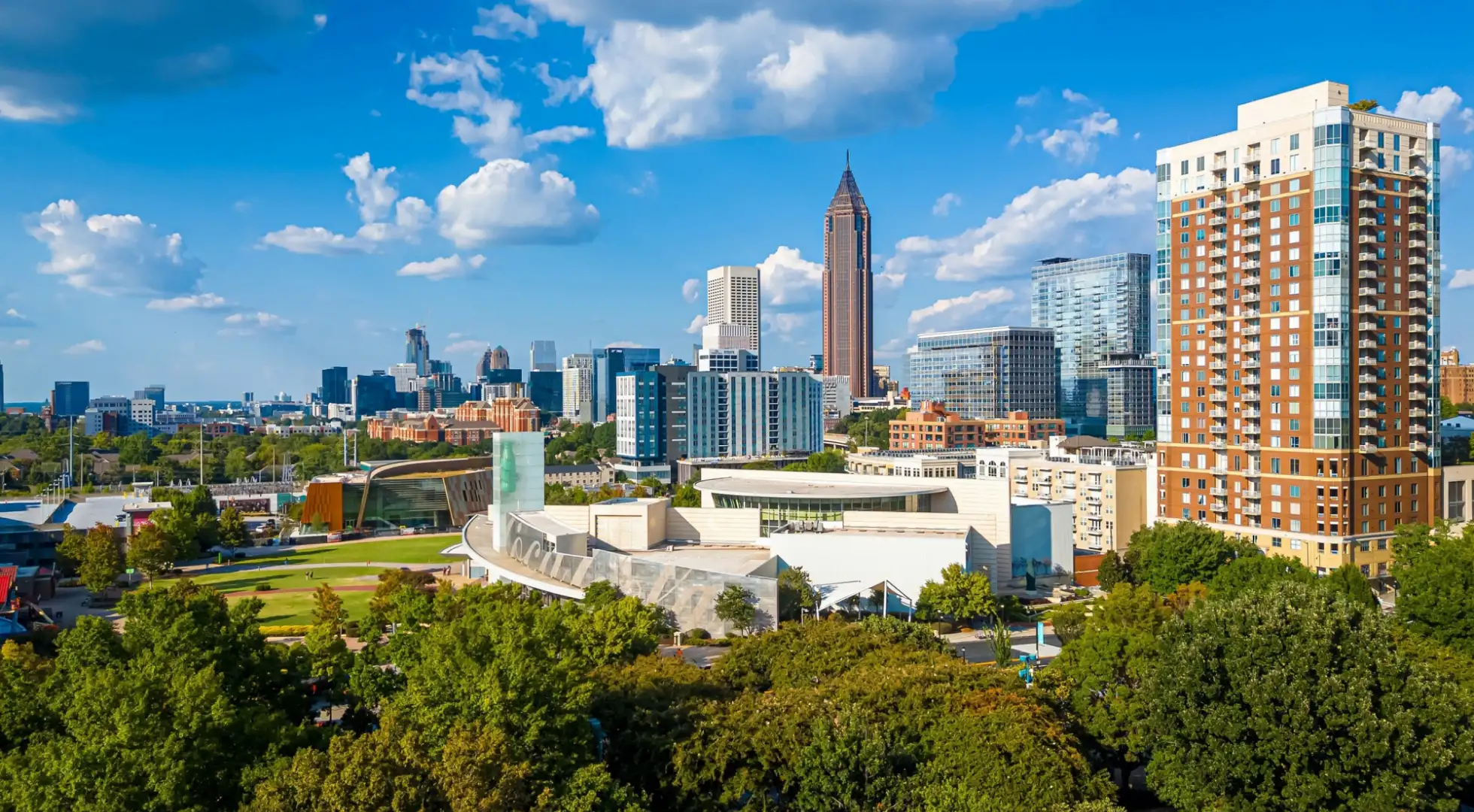 Downtown Atlanta Georgia Skyline