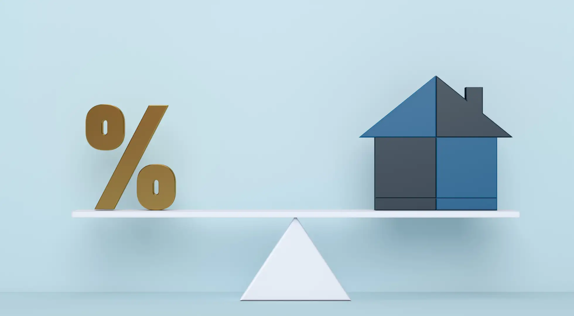 Is the Stalled Housing Market Harming American Prosperity? What to Know Home prices with interest rate sign