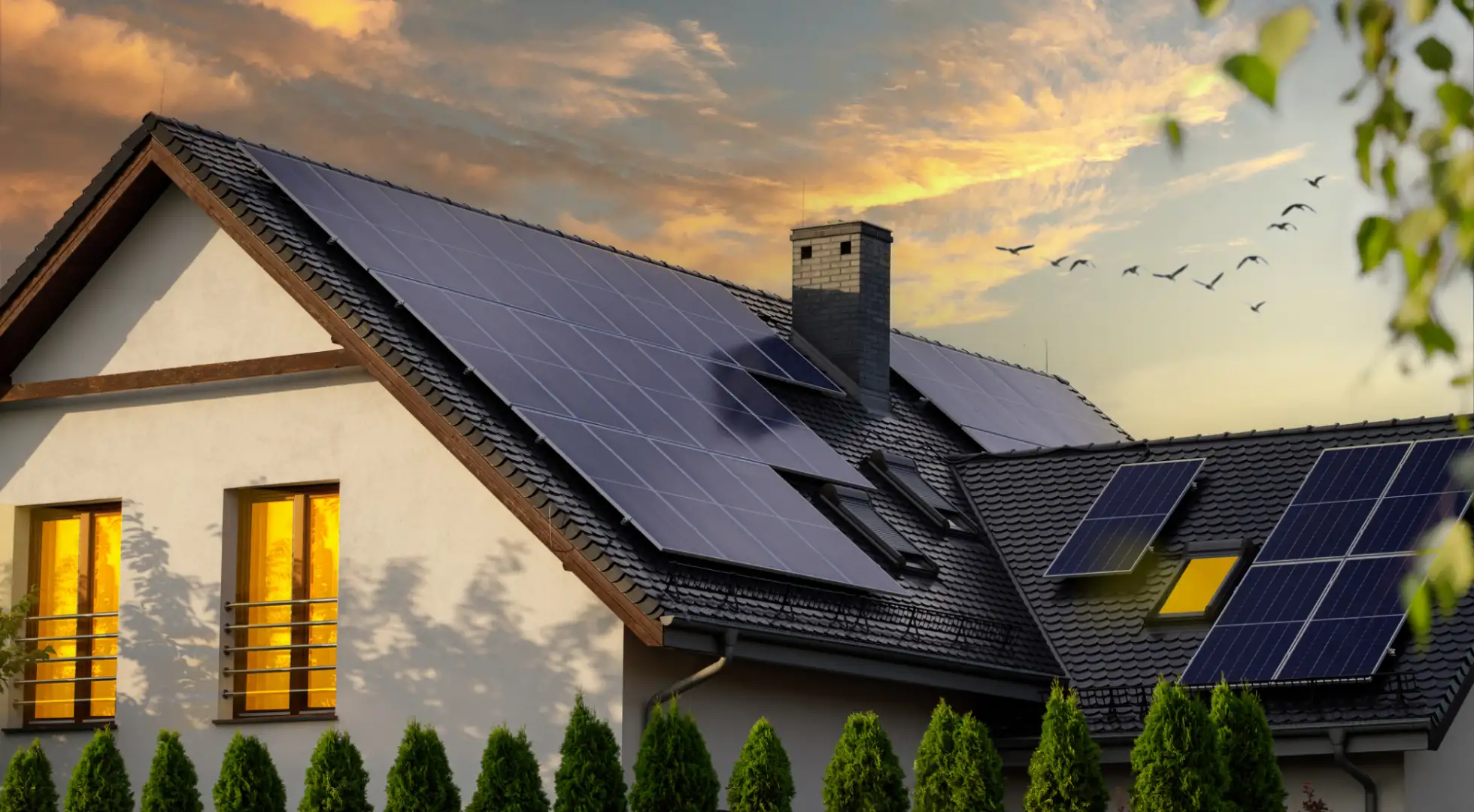 Solar panel net zero: energy efficiency