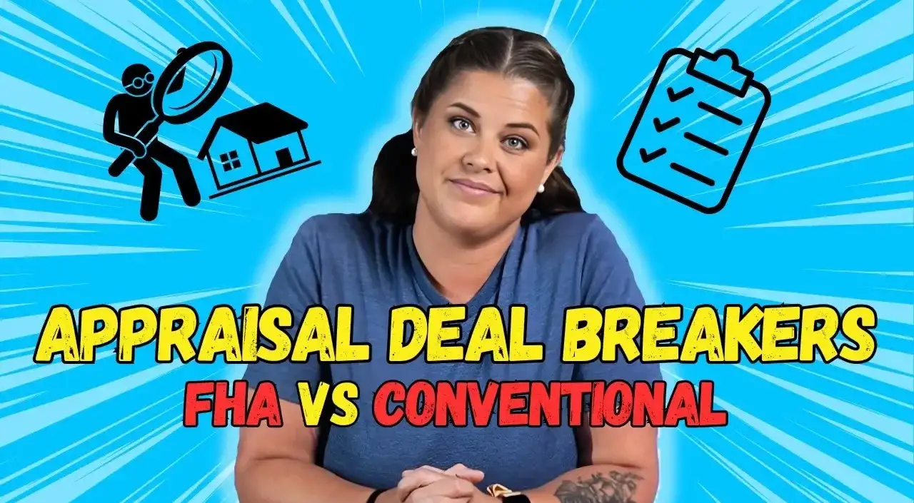 Conventional Loan Appraisal Requirements vs. FHA Requirements Thumbnail - Conventional vs FHA appraisal requirements