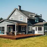House backyard