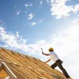 Home builder on roof: mortgage rates today