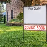 For sale coming soon sign