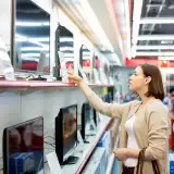 Consumer looking at appliances: Mortgage rates today