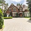 Exterior view of a very nice brick style home.