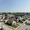A neighborhood in the US