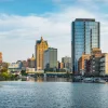 skyline of downtown milwaukee wisconsin: down payment assistance