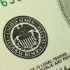Federal Reserve seal on U.S. currency