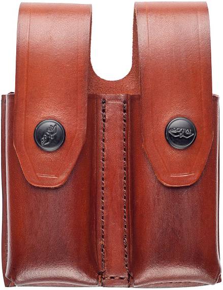 Leather Double Mag Pouch