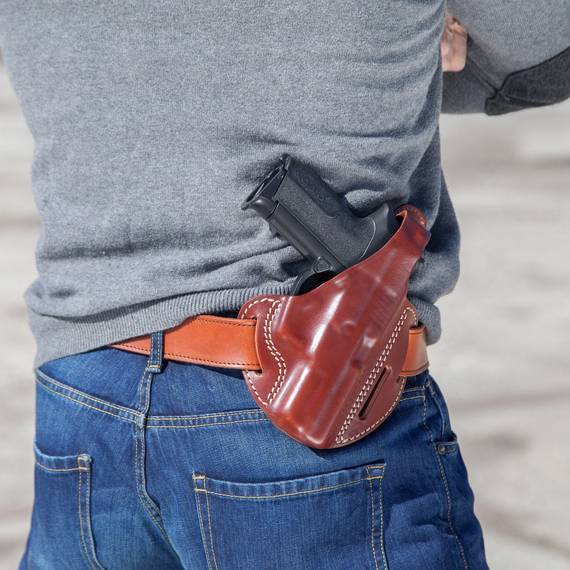 Pancake Holster w 2 Carry Positions - Craft Holsters®