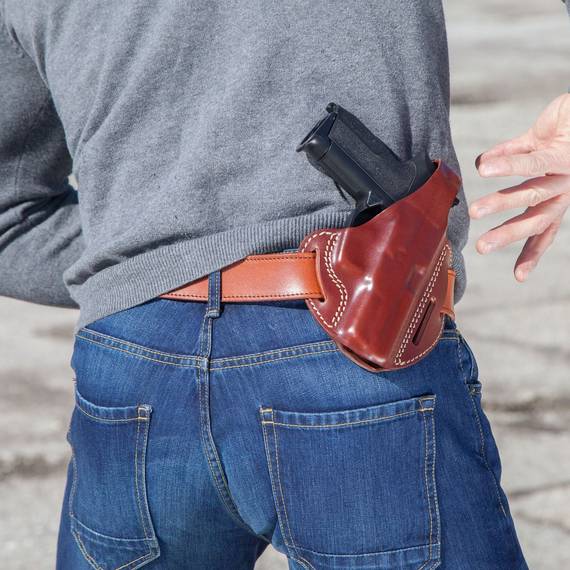Pancake Holster w 2 Carry Positions - Craft Holsters®