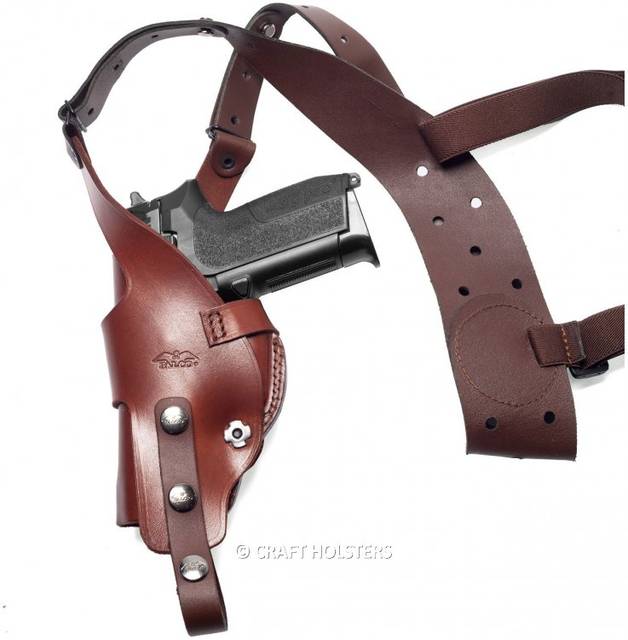 Vertical Roto-Shoulder Holster - Craft Holsters®