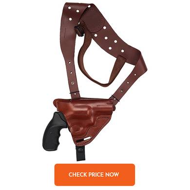 Leather Horizontal shoulder holster