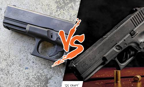 Glock 19 vs Glock 17 comparison