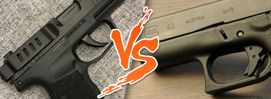 SIG P365 vs Glock 43: Discover Which Gun Tops the Chart, Craft Holsters®