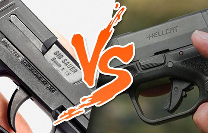 SIG Sauer P365 versus Springfield Hellcat