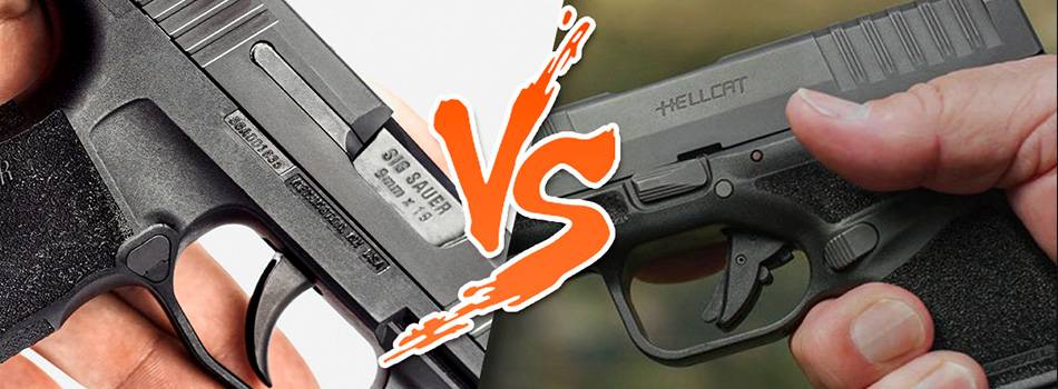 SIG Sauer P365 versus Springfield Hellcat