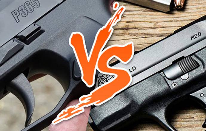 SIG sauer p365 vs S&W M&P Shield M2.0