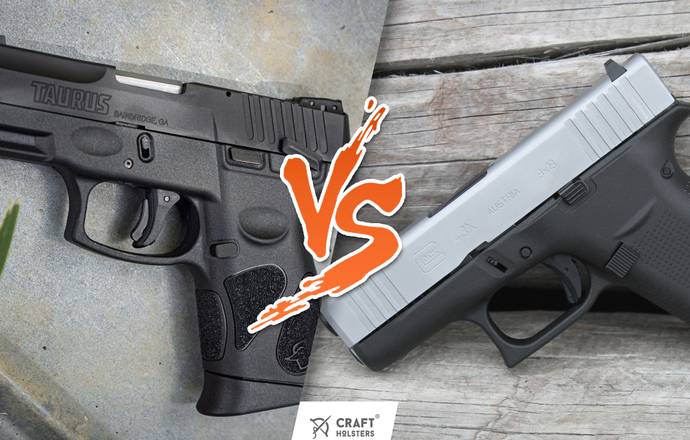 Taurus g2c vs glock 43x pistols compared