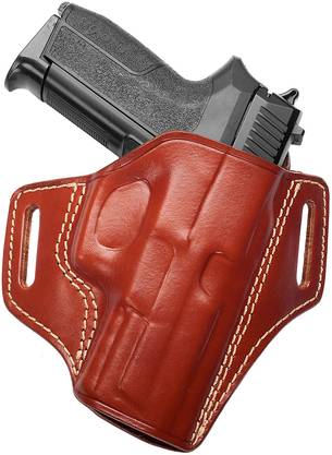 Open Top Leather Pancake Holster - Panther by Craft Holsters