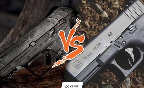 ruger security 9 vs glock 19 pistols