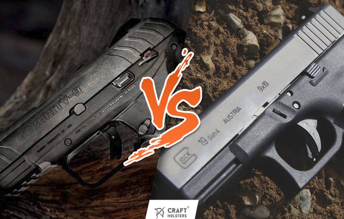 ruger security 9 vs glock 19 pistols