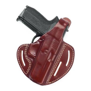 9mm OWB holster with thumb break