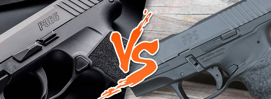 SIG Sauer P365 versus Walther PPS M2