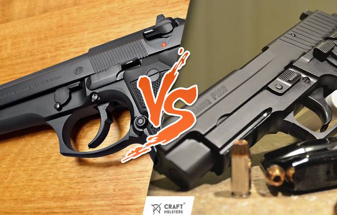 sig sauer p226 ang beretta 92fs compared