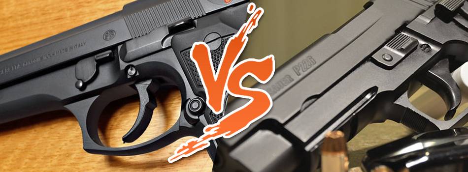 sig sauer p226 ang beretta 92fs compared