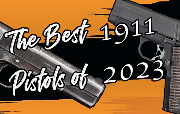 Best 1911 pistols of 2023 blog title image