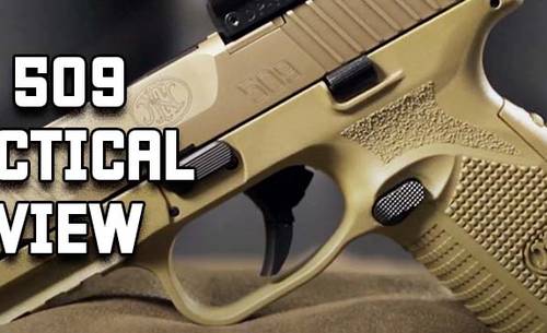 FN 509 Tactical review - title picture showing FN 509 Tactical pistol