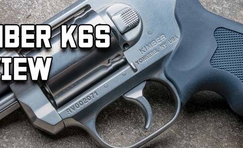 Kimber K6s Review - title picture showing Kimber K6s revolver