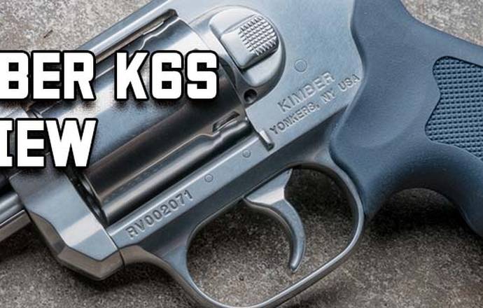 Kimber K6s Review - title picture showing Kimber K6s revolver