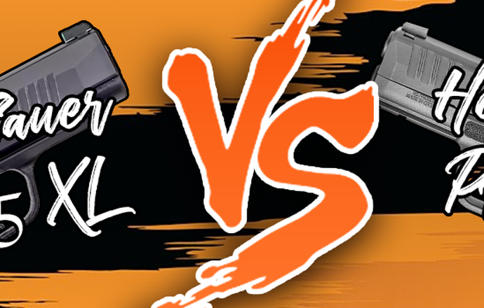 Springfield Hellcat PRO VS SIG Sauer P365 XL comparison review blog title image