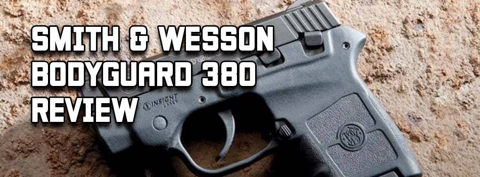 S&W Bodyguard 380 review - title picture showing S&W Bodyguard 380 pistol