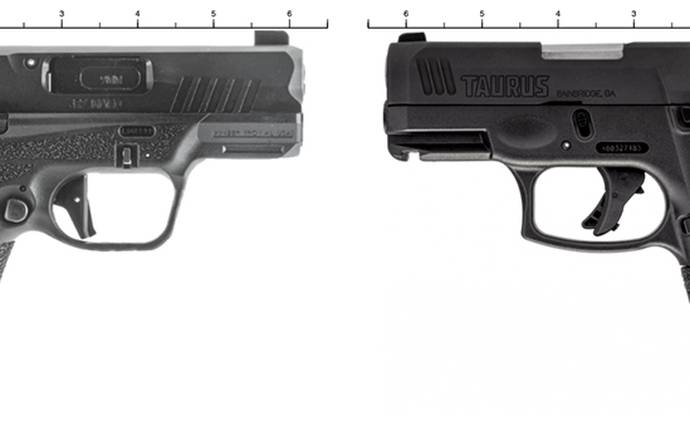 kimber r7 mako vs taurus g3c juxtaposed