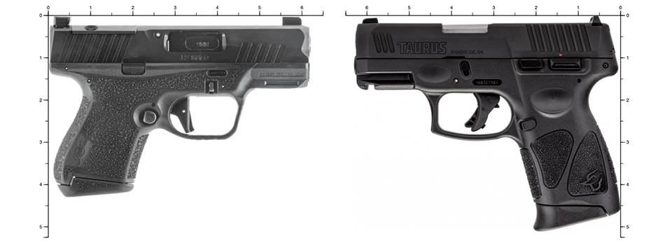 kimber r7 mako vs taurus g3c juxtaposed