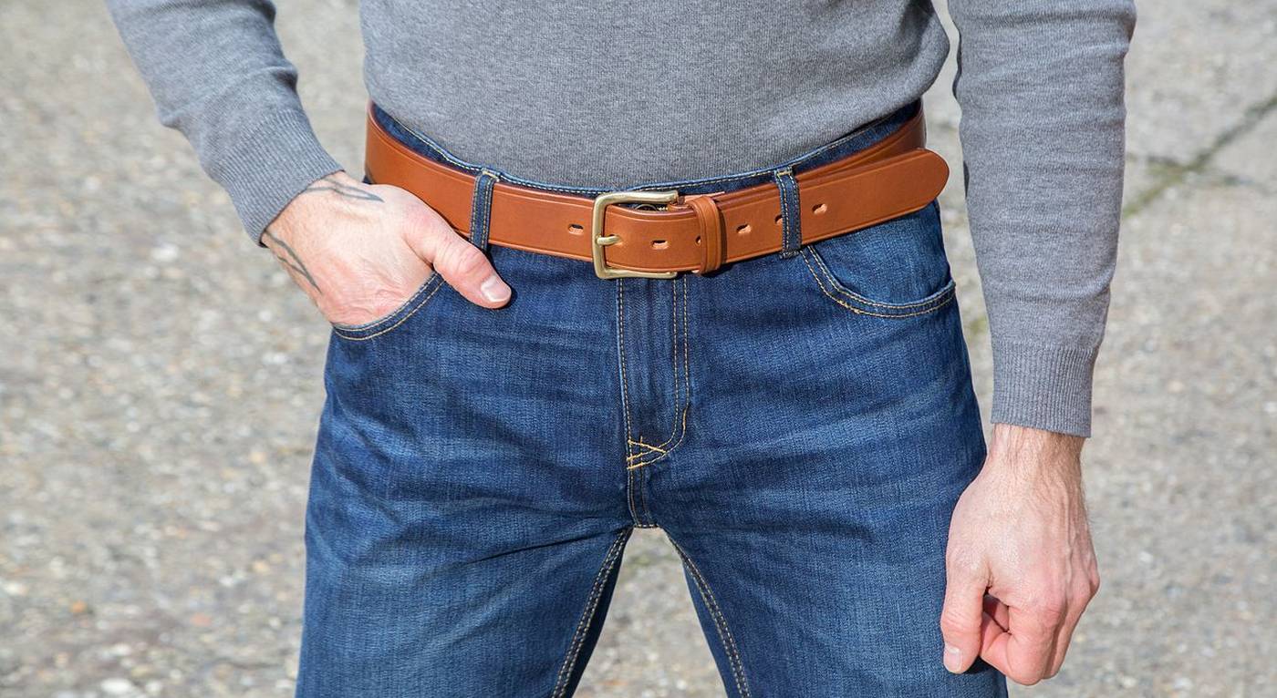 1.5'' Leather Belt Product picture 1