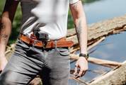 30% OFF - Leather Gun Belt (1.5") Product picture 1