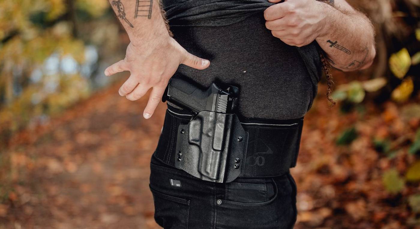 Belly Band Holster  Buy a Modular Belly Band Gun Holster - CrossBreed  Holsters