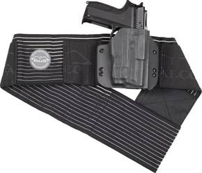 Belly Band Kydex Holster For Gun w. Light