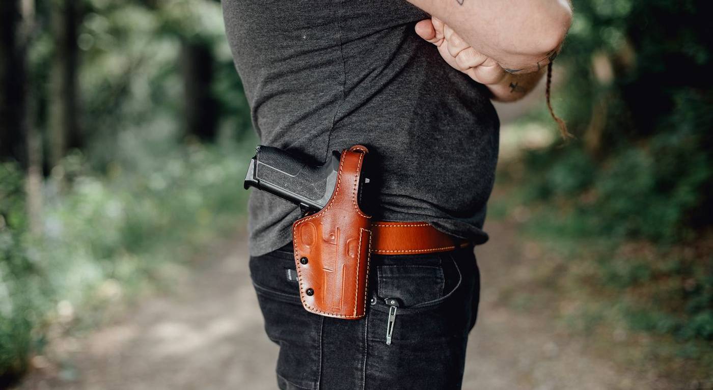 Belt Holster w. Thumb Break