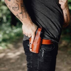 product image of Belt Holster w. Thumb Break